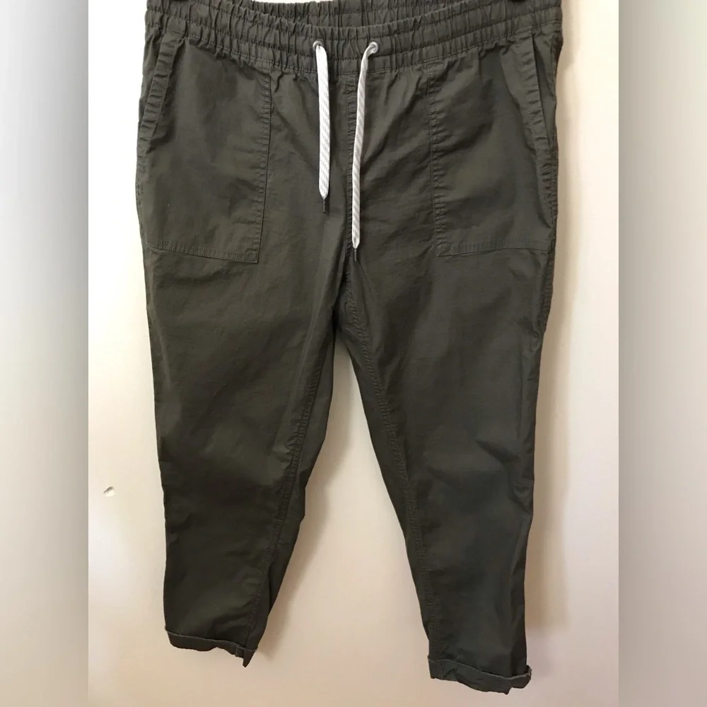 Vuori Womens Organic Cotton Vintage Ripstop Mid Rise Relaxed Fit Pant Size M - Picture 4 of 14